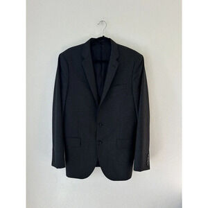 J CREW Ludlow Loro Piana‎ Super 120s Wool Charcoal Grey 40R Blazer Suit Jacket